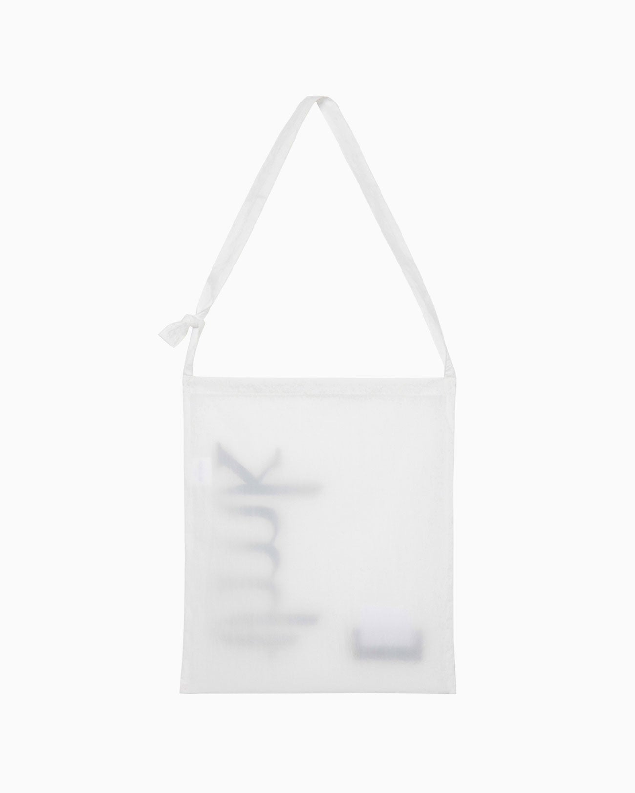 thmk Logo Cross Body Bag - white