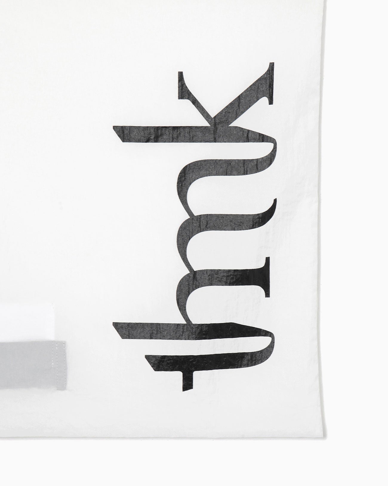 thmk Logo Cross Body Bag - white