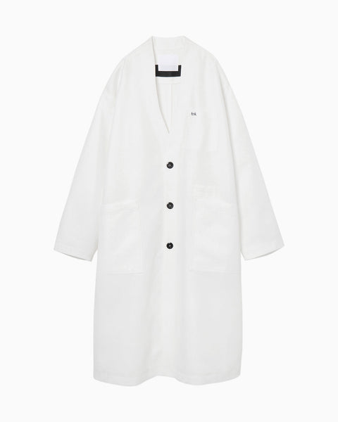 thmk Lab Coat - white