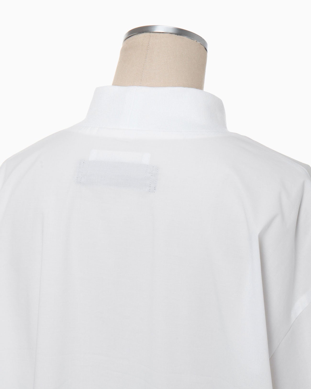thmk Ribbed High Neck T-Shirt - white